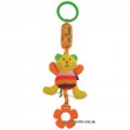 Подвеска плюшевая с звоночком Медвежонок Baby Mix EF-TE-8265